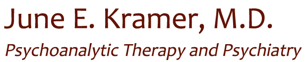June Kramer, M.D. therapy- logo